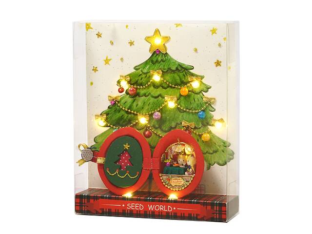 Конструктор микромир в орехе Diy Cute Room R-007 Sweet Christmas (8626-34603)