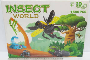 Конструктор пластиковий 3D-пазлів Світ комах LEGO на 1600 деталей