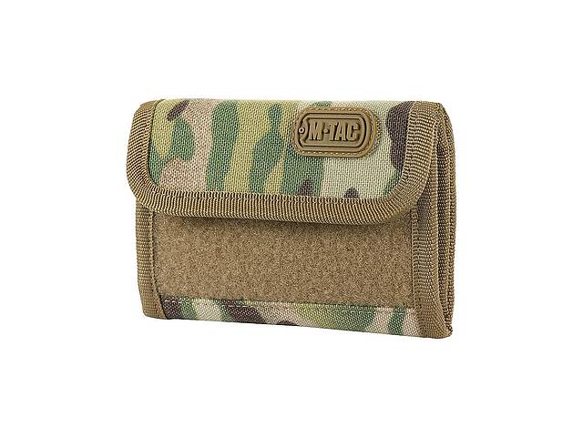 Кошелек M-Tac мужской с липучкой Elite Gen.II Multicam Складной бумажник, портмоне военное мультикам
