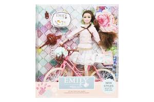 Кукла Emily с велосипедом MiC (QJ077)