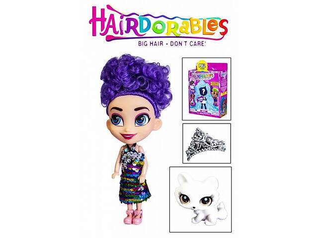 Дитяча лялька& nbsp; hairdorables& nbsp; series& nbsp; 2 H0199 мікс видів