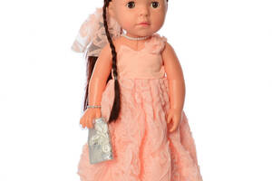 Кукла Limo Toy 5413-16 38см. Брюнетка в розовом