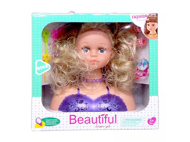 Кукла-манекен для причесок Dream girl блондинка MIC (MY771-1/2/3)