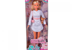 Кукла Steffi с аксессуарами Весенний стиль с песиком Simba IG-OL185953
