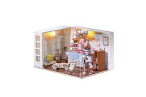 Кукольный дом конструктор DIY Cute Room QT-010-B Happy Birthday