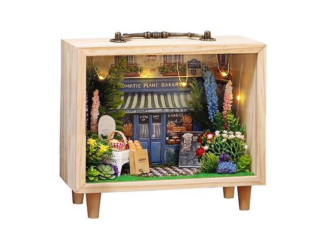 Кукольный дом конструктор в коробке DIY Cute Room K-005 Bakery