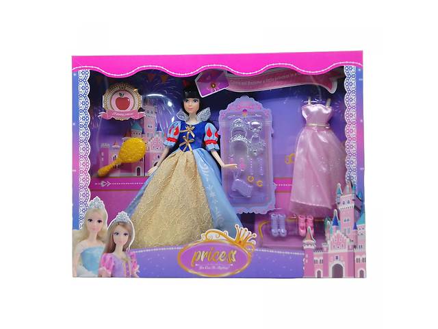 Кукольный набор с аксессуарами Princess Белоснежка MIC (91062C)