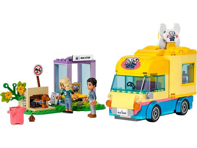 LEGO Конструктор Friends Фургон для спасения собак