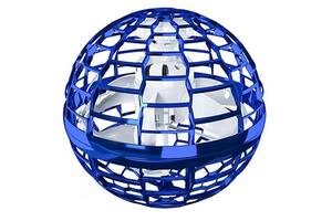 Летающий шар-спиннер светящийся Trend-mix FlyNova pro Flying spinner Синий