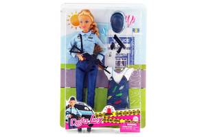 Лялька з нарядом DEFA 8388-BF 29 см, поліція, сукня (Синій)