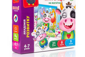 Магнитная игра для досточки Vladi Toys 'Эмоции' VT5422-05 (укр)