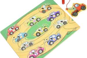 Магнитный пазл Melissa&Doug 'Тягач' 11 элементов 30 х 21 см MD3777