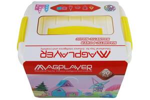 MagPlayer Конструктор боксер магнитный набор 90 эл. (MPT2-90)