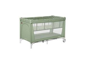 Манеж CARRELLO Piccolo+ CRL-11501/2 Mint Green з двома рівнями дна