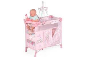 Манеж для куклы Melogo DeCuevas 53041 70-32-в 60 см Розовый (SK000044)
