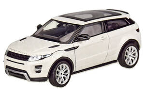 Машина металлическая RANGE ROVER EVOQUE WELLY 24021W масштаб 1:24 Белый