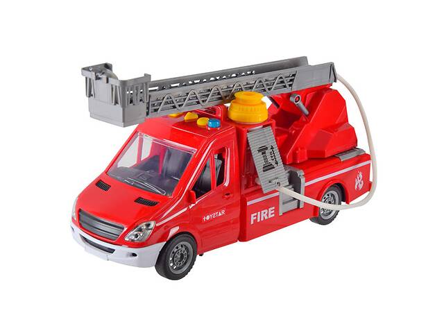 Машина пожарная игрушечная Bambi 666-68P Красная