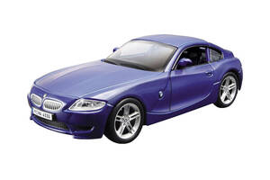 Машинка Bburago БМВ z4 m coupe синий металлик 1:32 DD094799