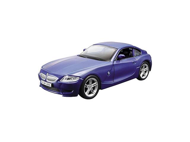 Машинка Bburago БМВ z4 m coupe синий металлик 1:32 DD094799