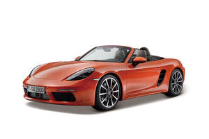 Машинка Bburago Порше 718 boxster 1:32 DD650675