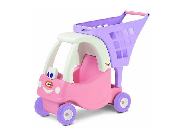 Машинка-каталка с корзиной для покупок Pink Little Tikes IR28513