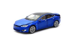 Машинка інерційна 'Tesla Model S' Автопром 6614 1:32 (Синій)