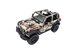 Металева машинка Джип Kinsmart KT5420WA інерційна, 1:34 (Сірий)