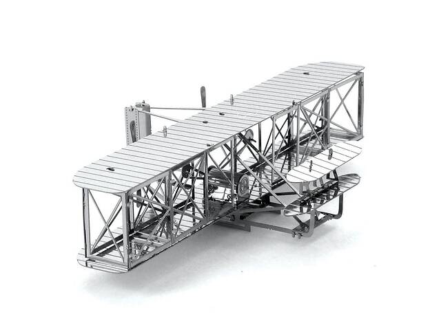 Металлический 3D-пазл (конструктор) Самолёт братьев Райт