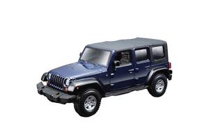 Модель машинки Jeep Wrangler Unlimited Rubicon Black 1:32 Bburago OL32867