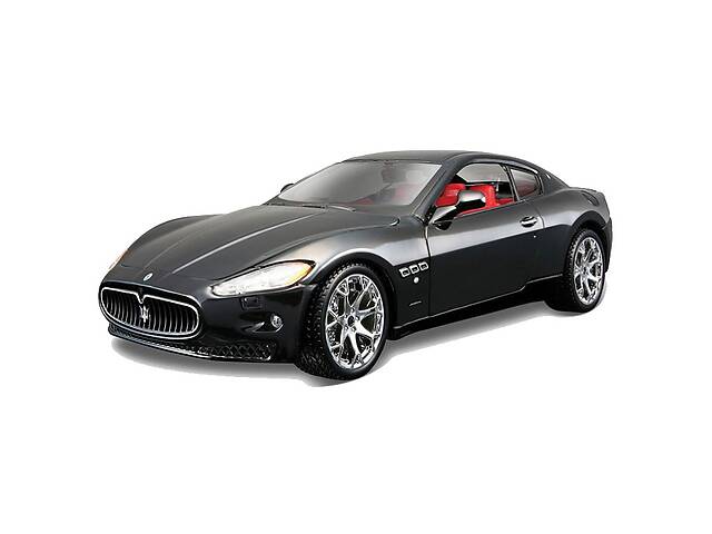 Модель машинки Maserati Granturismo 2008 Black 1:24 Bburago OL32854