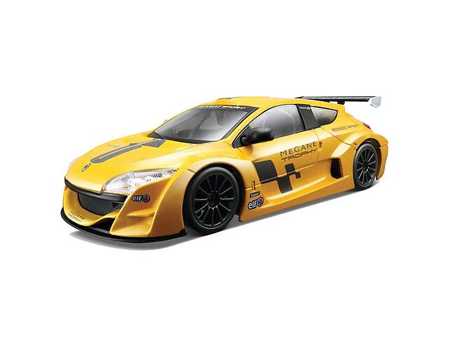 Модель машинки Renault Megane Trophy Yellow 1:24 Bburago OL32857