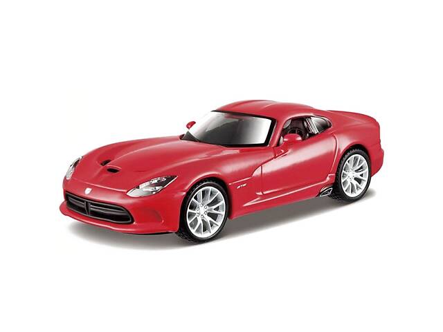 Модель машинки Srt Viper Gts 2013 Red 1:32 Bburago OL32874