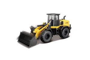 Модель серии Bburago Construction Экскаватор New Holland W170D Yellow OL32840