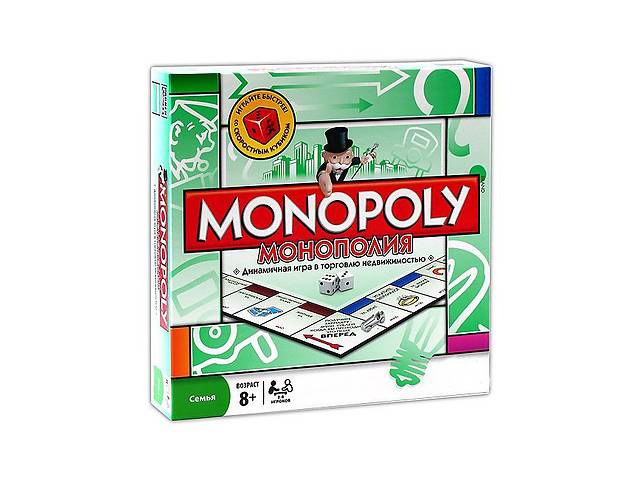 Монополия Monopoly настольная игра 268х268х51 мм