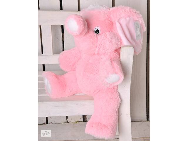 Мягкая игрушка Алина Слон 80 см розовый