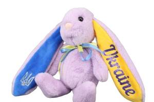 Мягкая игрушка Brands Зайка Патриот 00043-400 Фиолетовый (2000989416128)