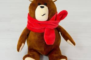 Мягкая игрушка Kidsqo медведь Джой 20 см Коричневый (KD626)