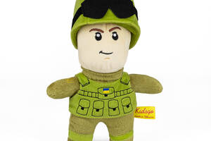 Мягкая игрушка KidsQo солдат ВСУ без бороды 25см (KD703)