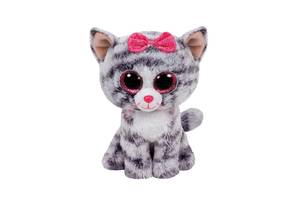 Мягкая игрушка Котенок TY Beanie Boo's 'Kiki' 25см 37075