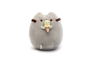 Мягкая игрушка Pusheen cat 2Life с мороженым Gray (n-68)