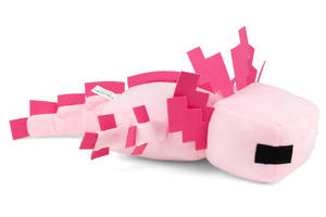 Мягкая игрушка Titatin Minecraft саламандра аксолотль 37 см Розовый (TT1011)