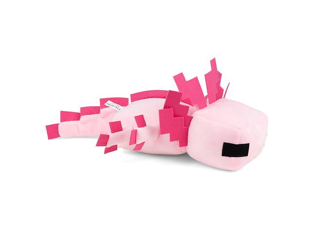 Мягкая игрушка Titatin Minecraft саламандра аксолотль 37 см Розовый (TT1011)