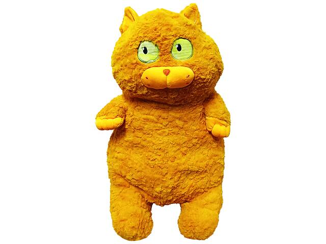 Мягкая игрушка 'Толстый кот' Bambi K15215, 60 см Желтый