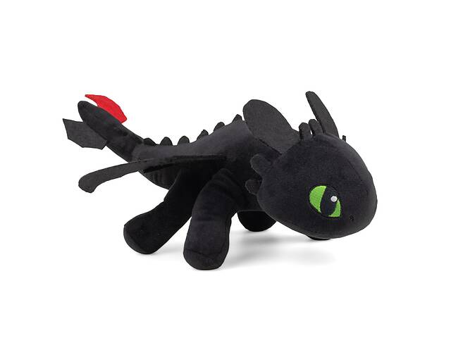 Мягкая игрушка Weber Toys Дракон Ночная Фурия Беззубик 18 см Черный (WT722)