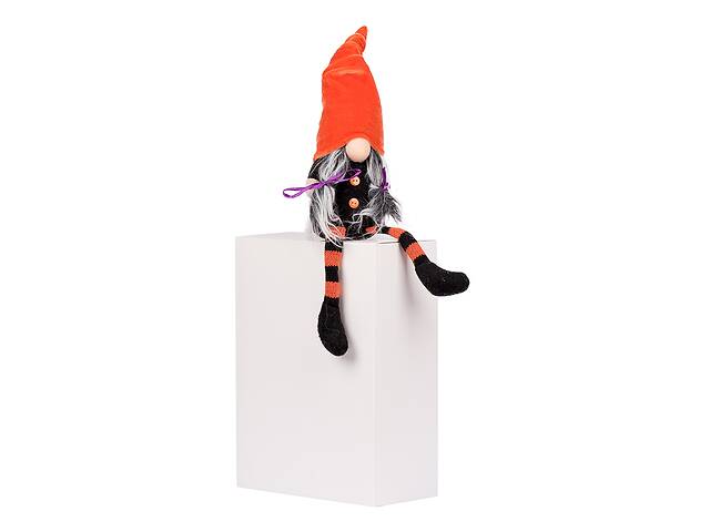 Мягкая игрушка Yes! Fun Хеллоуин «Гном Девочка» 39 см LED 973740 Разноцветный