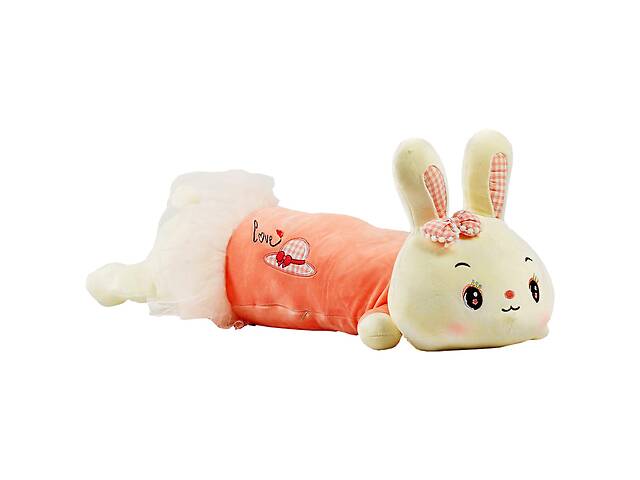 Мягкая игрушка 'Зайка' Bambi M 14736 длина 69 см Розовый