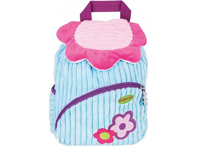 Мягкий детский рюкзак Сool For School Flowers, CF86107, голубой