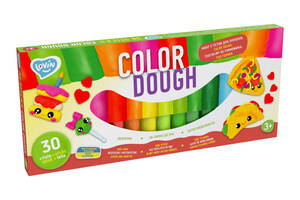 Набір для ліплення з тістом Color Dough 41205, 30 стиків