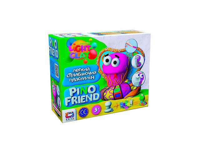 Набір легкого стрибаючого пластиліну 'Pino Friend' Moon light clay 70057