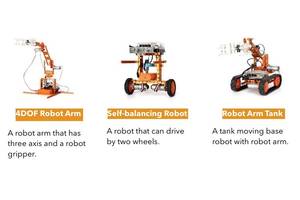 Набір роботів Weeemake RobotStorm STEAM Robot kit 12 в 1